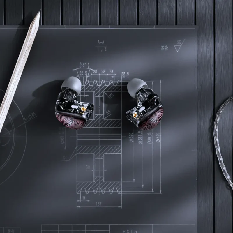 FiiO FX15 Six-Driver Hybrid In Ear Monitors - Image 3